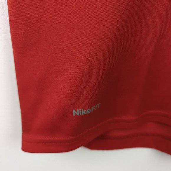 Red US Soccer Nation Team Dri-Fit training jersey - USMNT -  XL - Picture 6 of 10